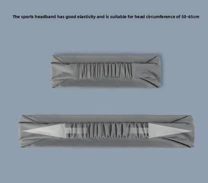 Pair of Moisture Wicking Headbands - Black & Pink