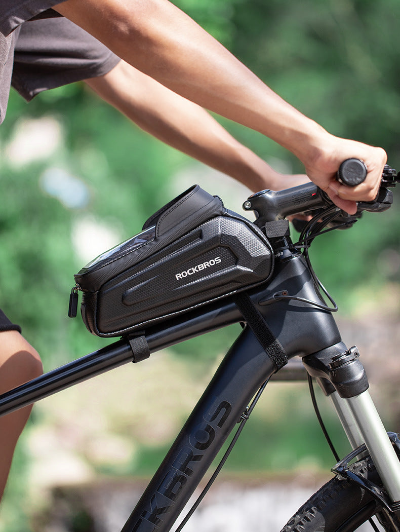 Hard Shell Top Tube Bento - Black