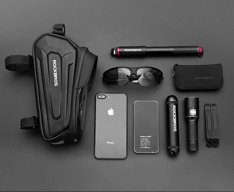 Hard Shell Top Tube Bento - Black