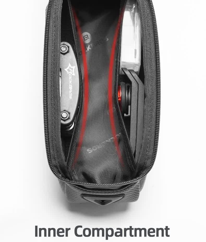 Hard Shell Top Tube Bento - Black