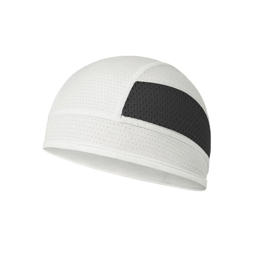 Under Helmet Mesh Cycling Cap - White