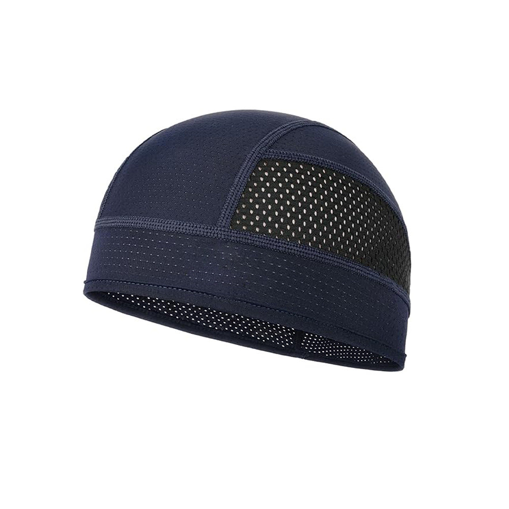 Ventilated Under Helmet Skull Cap - Navy Blue