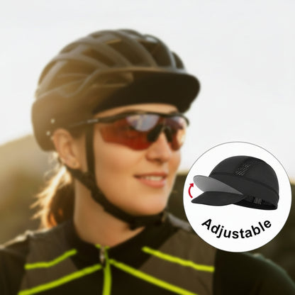 Under Helmet Mesh Cycling Cap - Navy Blue