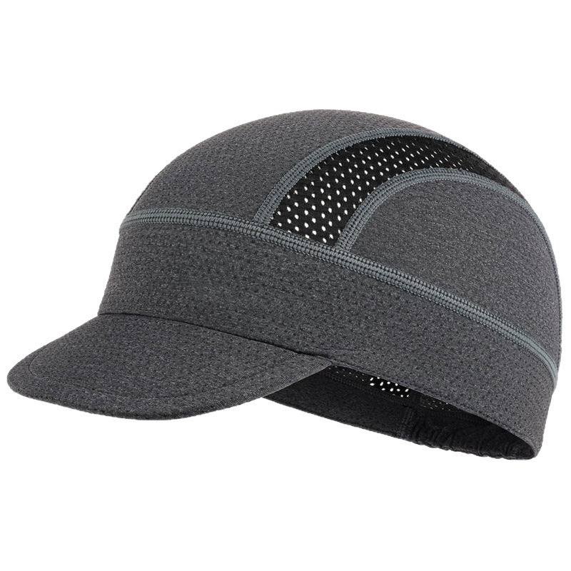 Under Helmet Mesh Cycling Cap - Grey