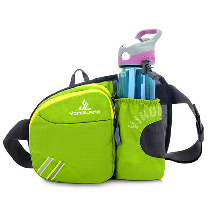 Lightweight Long Run Bottle Belt - Green