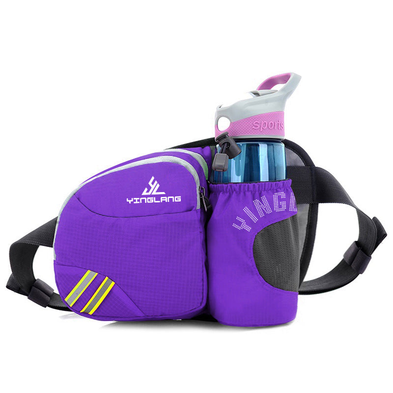 Lightweight Long Run Bottle Belt - Purple