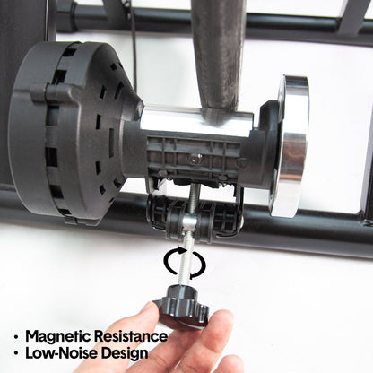 Indoor Bike Trainer with Noise Reduction
