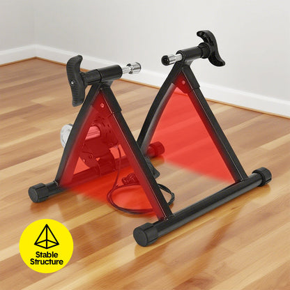 Indoor Bike Trainer with Noise Reduction
