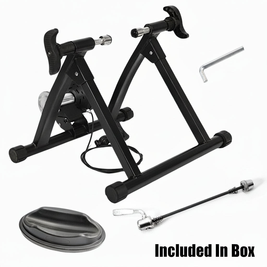 Indoor Bike Trainer with Noise Reduction