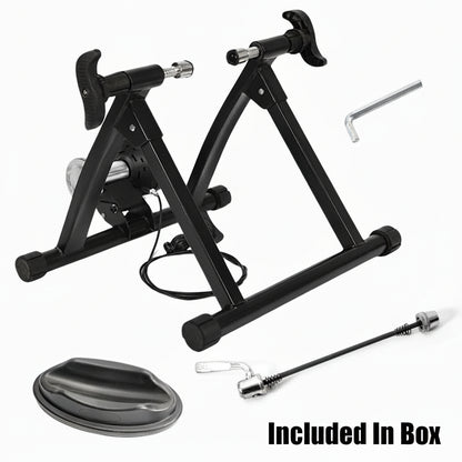 Indoor Bike Trainer with Noise Reduction